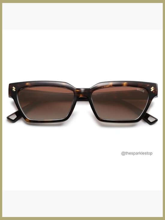 Polarized Cat Eye Sunglasses with UV400 Protection, Recycled Material